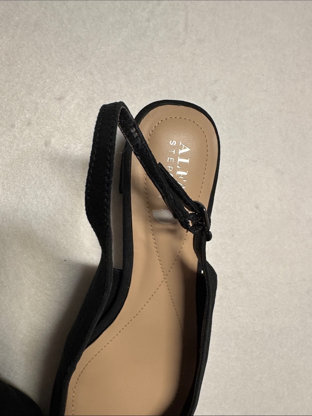 Alfani Black Pointed Slingback Loafers - Picture 7 of 7